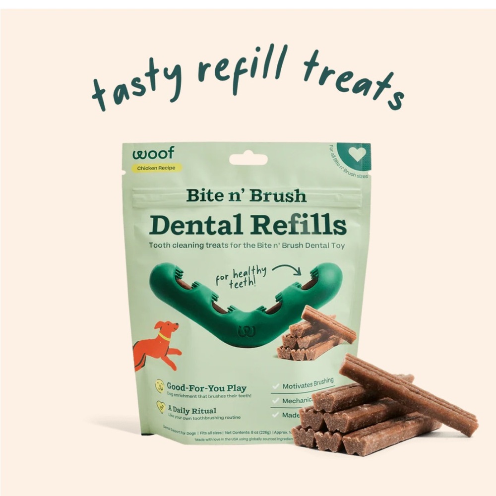 Woof Bite n’ Brush Dental Refills